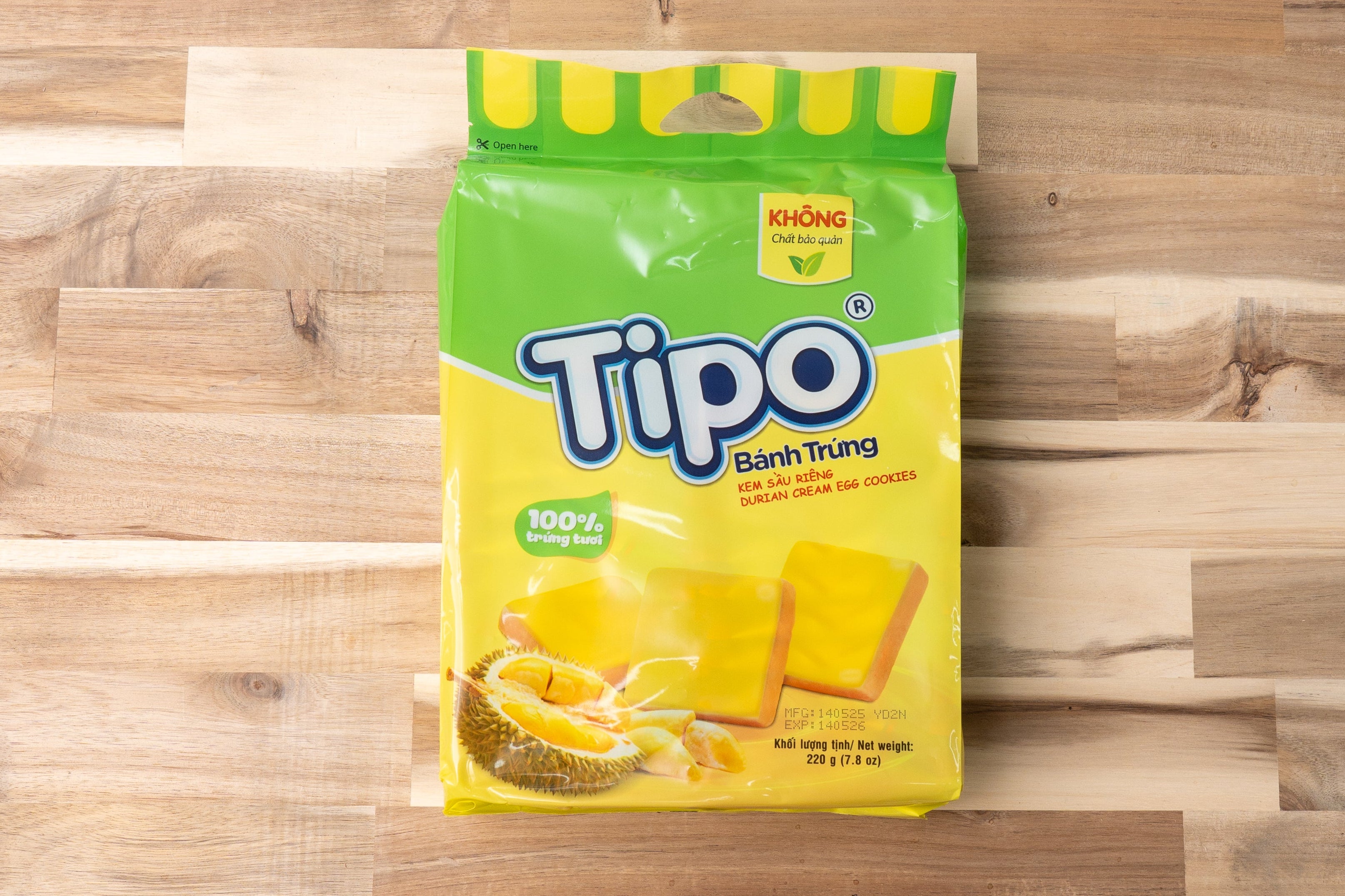 GA-04-1Bánh trứng Tipo sầu riêng