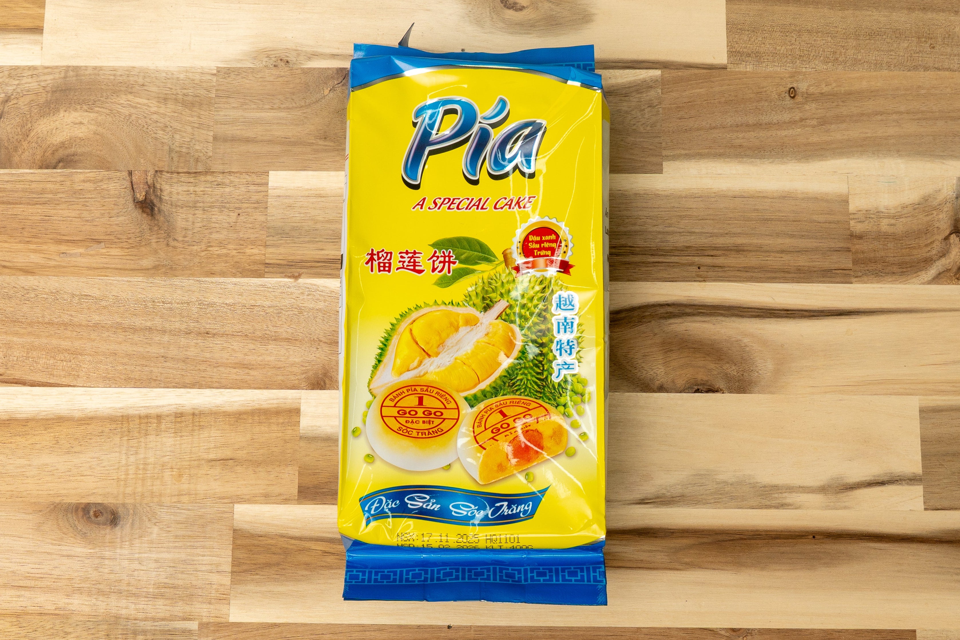 GA-13	Bánh pía sầu riêng trứng muối